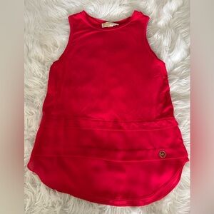 Michael Kors Vibrant Red Tank Top